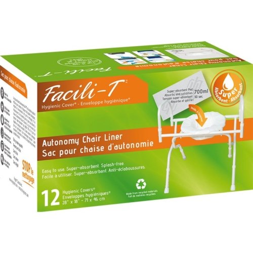 Enveloppes pour chaise d’aisance FACILI-T