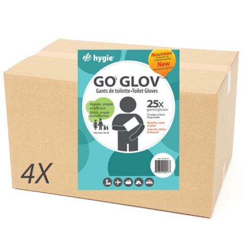 Caisse de 100 gants secs jetables GO GLOV